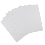 Max 5Pcs Simulation Roof Tile White for House Landscape Scenery Accs 270x270x2mm