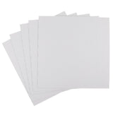 Max 5Pcs Simulation Roof Tile White for House Landscape Scenery Accs 270x270x2mm