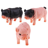 Max Cute Pig Piggy Bank Collectible Chinese Zodiac Pig Figurine Gift Black