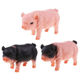 Max Cute Pig Piggy Bank Collectible Chinese Zodiac Pig Figurine Gift Black