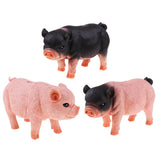 Max Cute Pig Piggy Bank Collectible Chinese Zodiac Pig Figurine Gift Black