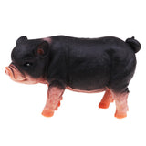 Max Cute Pig Piggy Bank Collectible Chinese Zodiac Pig Figurine Gift Black