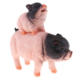 Max Animal Piggy Bank Pig Money Bank Figurine Coin Saving Box Kids Gift Black