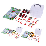 Max Kids Educational Car Storage Organizer Box Parking Lot Toy Fire truck