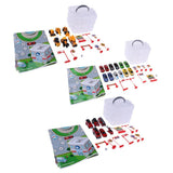 Max Kids Educational Car Storage Organizer Box Parking Lot Toy Fire truck