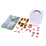 Max Kids Educational Car Storage Organizer Box Parking Lot Toy Engineering Car