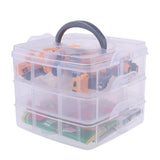 Max Kids Educational Car Storage Organizer Box Parking Lot Toy Engineering Car