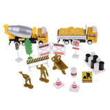 Max Engineering vehicle Model Pull Back Construction Vehicle Educational Toys