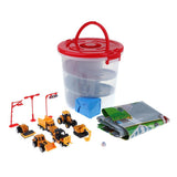 Max Alloy Vehicles Yo-Yo Bucket Kids Cars Toy Storage Box   Engineering Vehicle