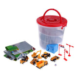 Max Alloy Vehicles Yo-Yo Bucket Kids Cars Toy Storage Box   Engineering Vehicle