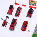 Max Alloy Vehicles Yo-Yo Bucket Kids Cars Toy Storage Box   Fire Truck