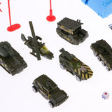 Max Alloy Vehicles Yo-Yo Bucket Kids Cars Toy Storage Box   Military Vehicle