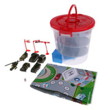 Max Alloy Vehicles Yo-Yo Bucket Kids Cars Toy Storage Box   Military Vehicle