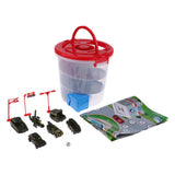 Max Alloy Vehicles Yo-Yo Bucket Kids Cars Toy Storage Box   Military Vehicle