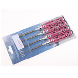 Max RC Car Hex Driver Wrench Screwdrivers 4 pcs Set 1.5mm 2mm 2.5mm 3mm Rose