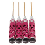 Max RC Car Hex Driver Wrench Screwdrivers 4 pcs Set 1.5mm 2mm 2.5mm 3mm Rose