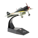 Maxbell Diecast Airplane 1:72 WWII Japanese A6M3 Zero Metal 5.1 inches Plane Model Office Collectable Decoration