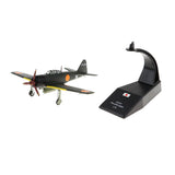 Maxbell Diecast Airplane 1:72 WWII Japanese A6M3 Zero Metal 5.1 inches Plane Model Office Collectable Decoration