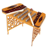 Maxbell 1/6 Realistic Metal Chinese Dulcimer for 12'' Phicen Kumik Figure Accessory