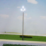 Max HO OO Scale Model Train Railway LED Lamp Post Street Lights Scenery Layout C