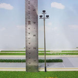 Max HO OO Scale Model Train Railway LED Lamp Post Street Lights Scenery Layout C