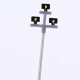 Max HO OO Scale Model Train Railway LED Lamp Post Street Lights Scenery Layout C