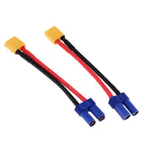 Maxbell XT60 Male To Female EC5 Connector Adapter Wire RC Helicopter For Lithium Battery Rechargeable