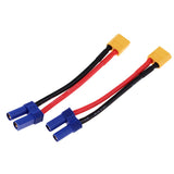 Maxbell XT60 Male To Female EC5 Connector Adapter Wire RC Helicopter For Lithium Battery Rechargeable