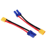 Maxbell XT60 Male To Female EC5 Connector Adapter Wire RC Helicopter For Lithium Battery Rechargeable