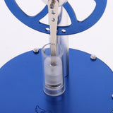 Max Low Temperature Stirling Engine Model Physical Electricity Generator Blue