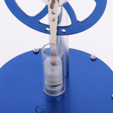 Max Low Temperature Stirling Engine Model Physical Electricity Generator Blue