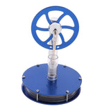 Max Low Temperature Stirling Engine Model Physical Electricity Generator Blue