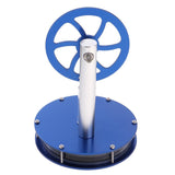 Max Low Temperature Stirling Engine Model Physical Electricity Generator Blue