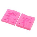 Max Doll Body Silicone Mold Manikin Handmade DIY Baking Clay Mould Supply Toy C