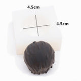 Max 3D Molds Doll Hair Silicone Mold Clay Mould Handmade Style -1