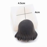 Max 3D Molds Doll Hair Silicone Mold Clay Mould Handmade Style -2