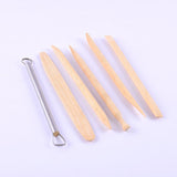 Max 6pcs Wood Carving Crafts Clay Sculpture Knife Pottery Sharpen Modeling Tools
