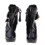 Max 1/6 Scale Female High Heel Shoes Ankle Boot for 12'' Action Figures Black