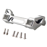 Max Aluminum Rear Bumper Mount for TRAXXAS TRX4 1/10 Rock Crawler Parts Silver