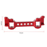 Max 1/10 RC Rock Crawler Metal Front Bumper Mounts for Traxxas TRX-4 TRX4 Red