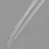 Max 5 Pieces 2x250mm Transparent Clear Long Acrylic Plexiglass Round Rod