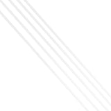Max 5 Pieces 2x250mm Transparent Clear Long Acrylic Plexiglass Round Rod