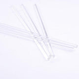 Max 5 Pieces 250mm Transparent Clear Long Acrylic Plexiglass Round Rod
