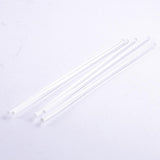 Max 5 Pieces 250mm Transparent Clear Long Acrylic Plexiglass Round Rod