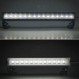 Max 93mm Length 12 Leds Roof Lights Bar for 1/16 1/12 RC Trucks C White