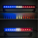 Max 93mm Length 12 Leds Roof Lights Bar for 1/16 1/12 RC Trucks C White