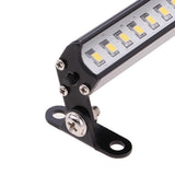 Max 93mm Length 12 Leds Roof Lights Bar for 1/16 1/12 RC Trucks C White