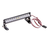 Max 93mm Length 12 Leds Roof Lights Bar for 1/16 1/12 RC Trucks D White Blue Red