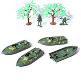 Max 337 Pieces Kids Children Playing Toy Soldiers Action Figure Men Playset Gift