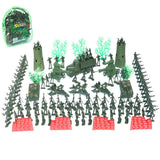 Max 167 Pieces Kids Children Playing Toy Soldiers Action Figure Men Playset Gift